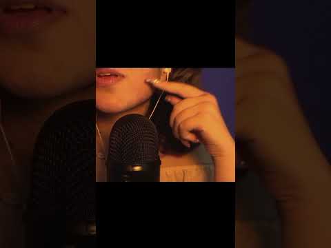 ASMR | POV: I trace your face with inaudible whispers till you sleep 😴 #asmr #mouthwhisper #sleepaid