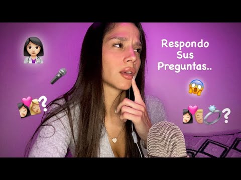 ASMR MOUTH SOUNDS INTENSOS + TE CUENTO SOBRE MI 😱😱