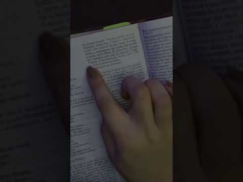 Leitura relaxante do livro de Lucas! #asmr #amor #jesus