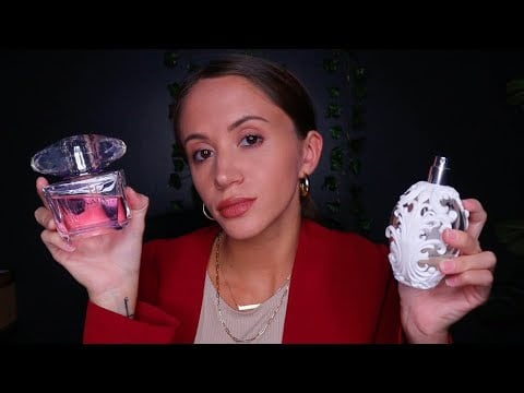 ASMR / The Perfume Shop Roleplay (whispering, spraying, typing)