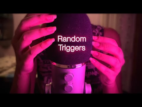 ASMR Whisper Ramble with Random Relaxing Triggers