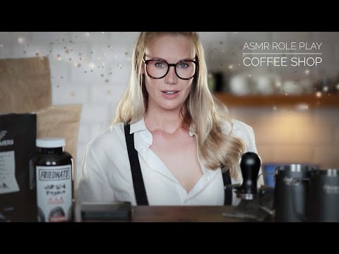 WELCOME TO MY RELAXING COFFEE SHOP | ASMR ROLE PLAY  (Sponsored by Raycon)