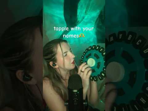 LIVE ASMR HIGHLIGHT (from last nights session 😝🥰) *tapple* #asmr #live #livestream