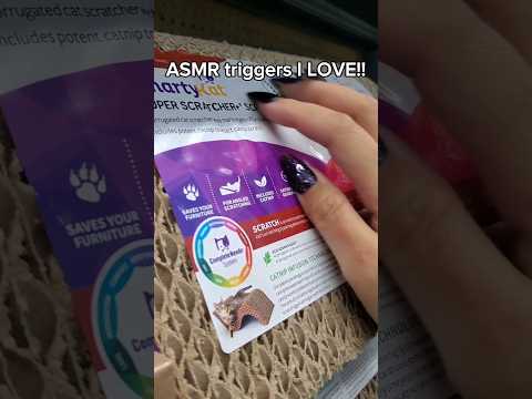 ASMR TRIGGERS I LOVE!! 🥰 #asmr #publicasmr