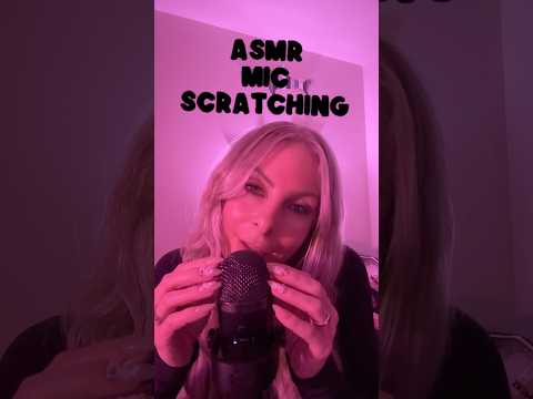 ASMR Mic Scratching But GENTLE #asmrsounds #asmrvideo #asmrsleep #whispering #asmrshorts