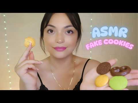 ASMR Eating Fake Food | Cookies 🍪 | Mouth Sounds 👄 |   Ready To Sleep ? 💋