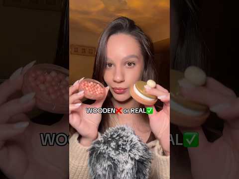 REAL or FAKE Asmr🔥 #asmr #relax #asmrtriggers #asmrvideo #asmrvideos #asmrcommunity #makeup#tingles