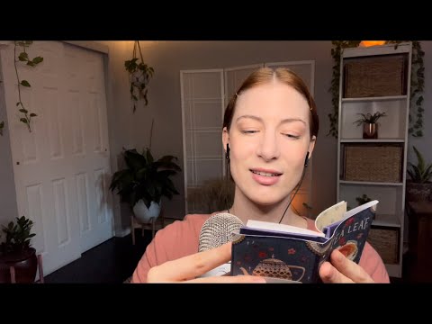 Asmr reading to put you to sleep