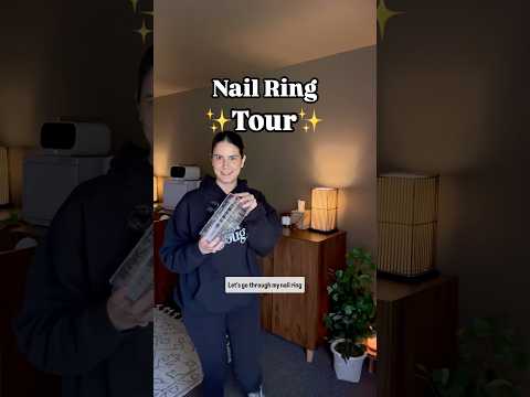 My nail ring collection 💅