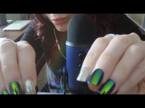 ASMR Gum Chewing, Face touching, Inaudible Whispers, Reiki & Mouth Sounds