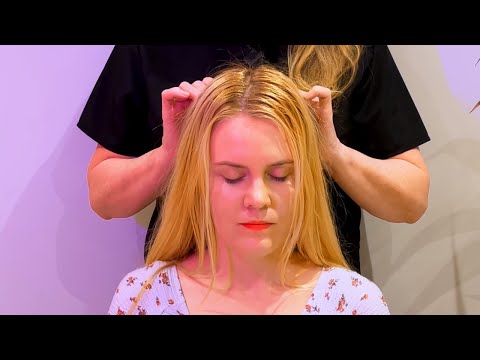 ASMR Indian Head Massage Compilation (Unintentional ASMR, Real person ASMR)