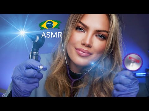 ASMR Medica Aliviando a Sua Dor | Voz Suave, Sussurros Arrepiantes, Atenção Pessoal