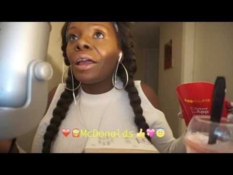 Mcdonalds ASMR Eating Sounds/SHAKE/FRIES