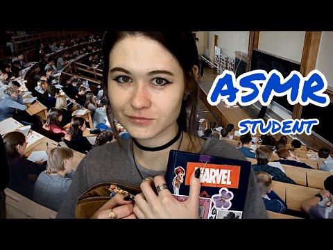 АСМР ВЕЧНО ОПАЗДЫВАЮЩАЯ СТУДЕНТКА 👩‍🎓 ASMR ALWAYS LATE STUDENT = RP