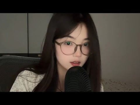 ASMR Whispering Ear Blowing 😘