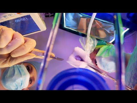 ASMR Hospital Emergency Surgery | Pre-Op, Surgery, Post-Op Exam