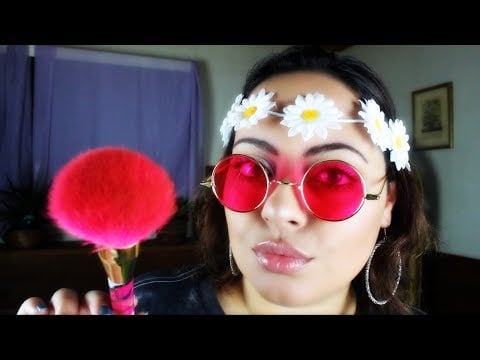 ASMR| Big Sister Helps You Get Ready For A Halloween Party (Costume Picking & Makeup Application)