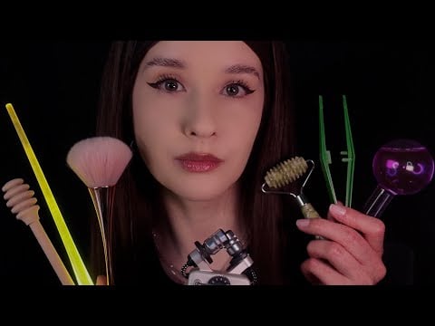 ASMR МУРАШКИ НЕ ЗАКОННЫ Massage Water Globes Mouth Sounds Hand Movements Visual Tapping Tingling 