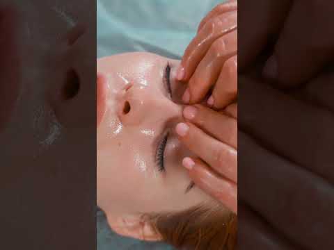 ASMR relaxing neck and facial massage for girl #asmrmassage