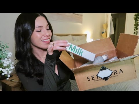 ASMR Makeup Haul Unboxing