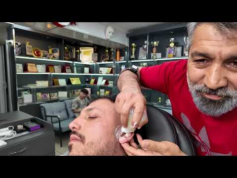 YOUR ASMR SLEEP FRIEND ARE HERE HAIR& BEARD TRIMMING SEAT MASSAGE AND SKIN CARE @ASMRMustafaBicer