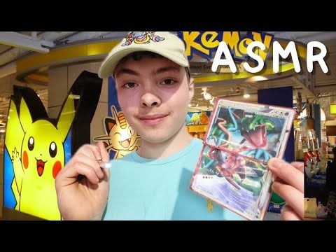 ASMR FR: Roleplay🐉J'estime tes cartes Pokémon Légendes🐉