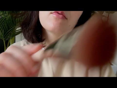 ASMR| Big Sis Does Your Skincare and Simple Makeup Routine (Personal Attention, Soft Spoken)