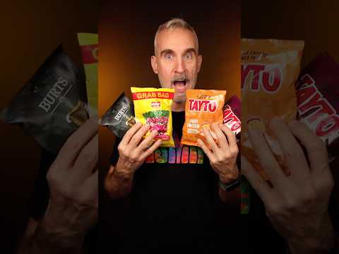 Trying crazy chips ASMR: Tayto, Monster Munch and Burts #asmrsnacks #asmrchips #asmreating
