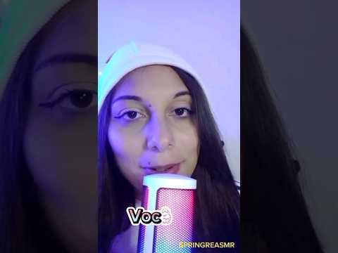 ASMR | Tapping rápido ou devagar? #shorts