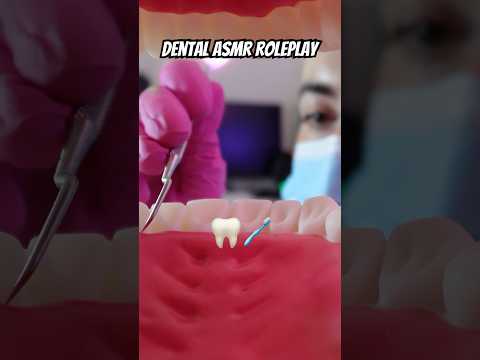 Relaxing dental ASMR roleplay 🦷 #asmrdentist