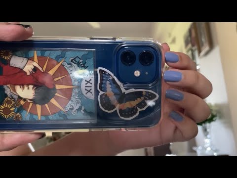 ASMR lofi~ iphone camera + mirror tapping (fast & aggressive)