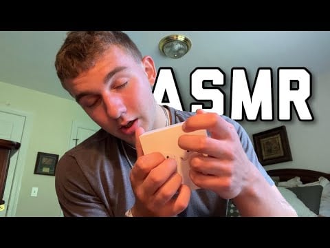 Doing ASMR while being sleep deprived