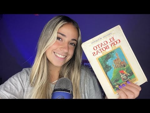ASMR LEYENDO UN CUENTO