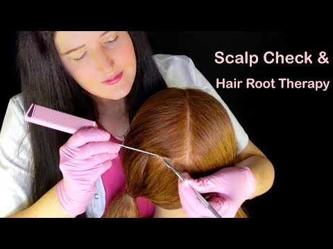 ASMR Medical Scalp Check & Hair Follicle Treatment (Whispered)