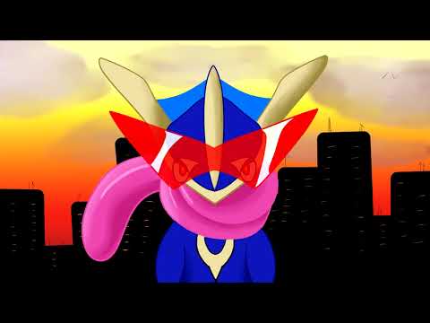 Pokemon Week -Greninja Uses Lick
