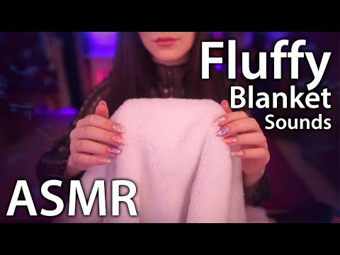 ASMR Fluffy Blanket Sounds (3Dio cover) No Talking