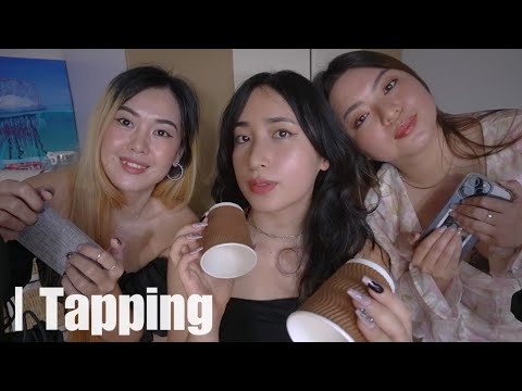 ASMR Ear-to-ear Gentle Tapping to fall asleep to...