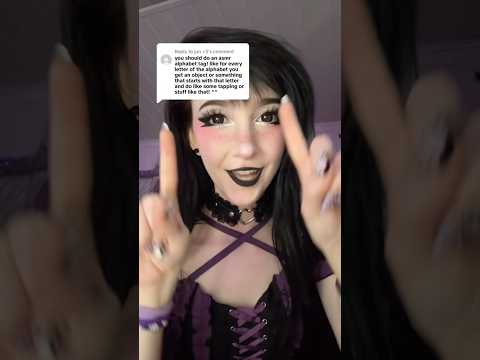 asmr alphabet tag 🫶🏻 cozy asmr for sleep #asmr #asmrchallenge #asmrshorts