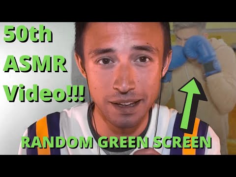 50th ASMR Video!!! | Editor Chooses Green Screen Effects