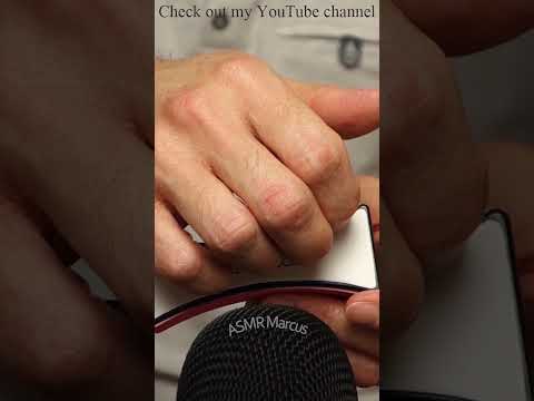 ASMR Nail File Gentle Scraping #short