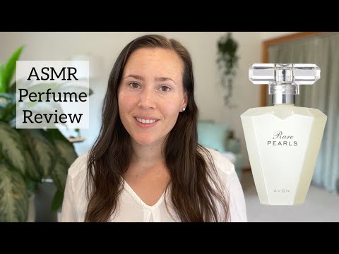 ASMR Perfume Review -Avon Rare Pearls - Glass Tapping & Whispering