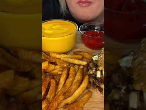 Five Guys Drenched In Cheese Sauce #shorts #asmr
