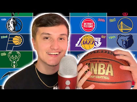 ASMR | Ranking All NBA Franchises 🏀💤 (whisper ramble)