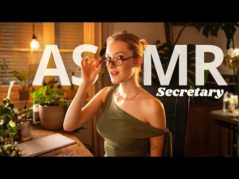 Late Night With Your Secretary 🌙💻 ASMR