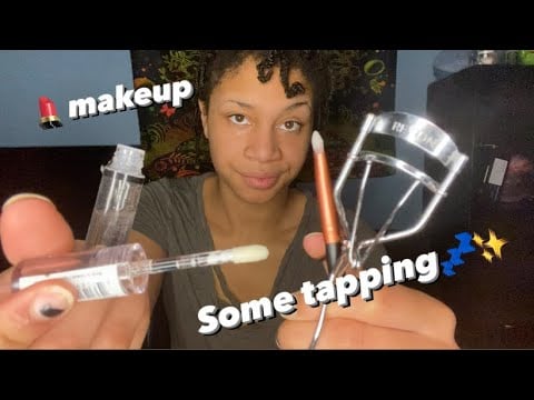 ASMR - Tapping and Makeup (Aly)