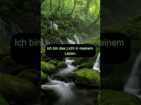Positive Affirmationen Heute darf mein Herz leicht sein