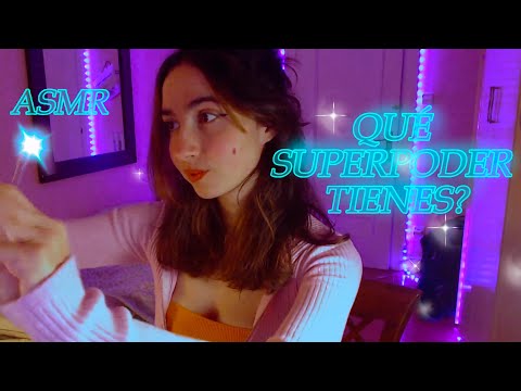 ASMR ♡⭐Examen NERVIOS CRANEALES pero tienes SUPERPODERES