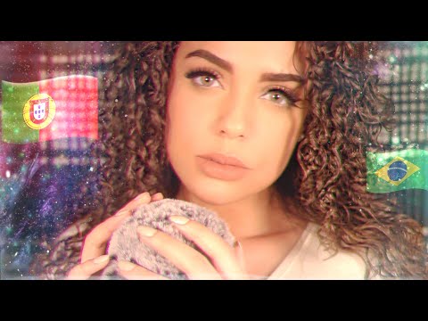 ASMR | Inaudible PORTUGUESE Whispering (ft. Plucking + Kisses)