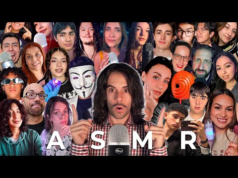 SUPER COLABORACIÓN ASMR CON SUSCRIPTORES Y ASMRTISTS | LesCousinsASMR
