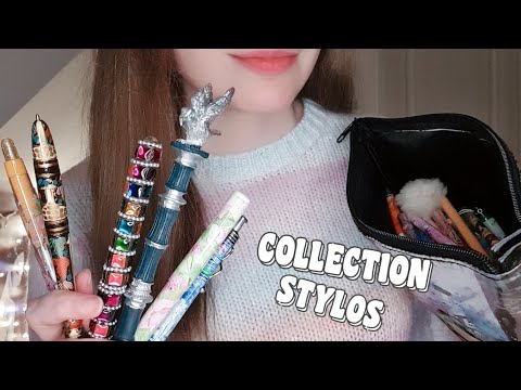 [ASMR] 🖊 MA COLLECTION DE STYLOS